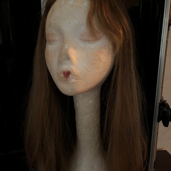 Blond wig Russian hair it’s a fall must wear a head band